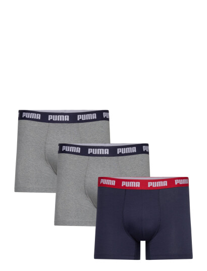 PUMA Puma Men Everyday Boxers 3P Grey XL PUMA Puma Men Everyday Boxers 3P Grey XL