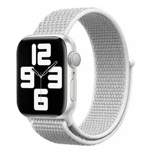 Apple Watch (38/40/SE/41MM) Lippa Nylonstropp - Grå