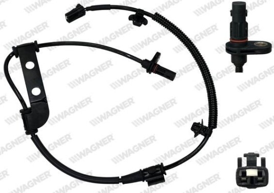 Sensor, ABS WAGNER ABS00511 Sensor, ABS WAGNER ABS00511