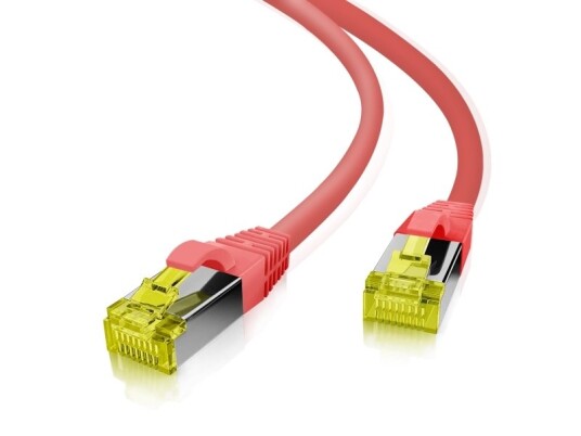 Helos 338723 7 M Cat6a S/Ftp S-Stp Rj-45 Rj-45 Rød Gult