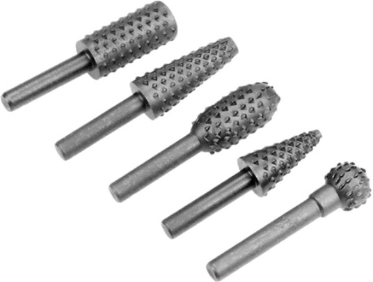 Sourcing Wood Files Set 104.005 Rotary – 5 Deler