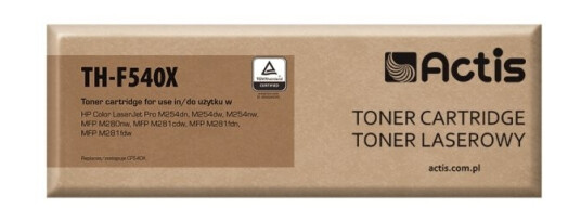 Actis Toner Th-F540x Replacement Hp 203X Cf540x Supreme 3200 Pages - Kompatibel - Tonereinheit 3200 Sider Sort 1 Stykker