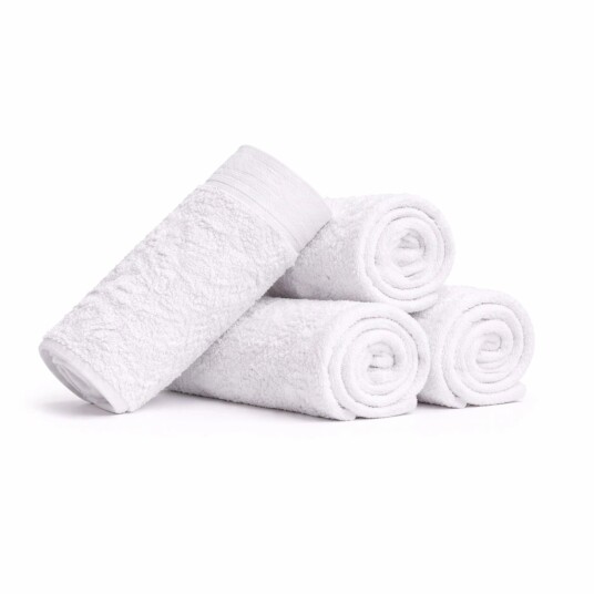 By Borg Vaskekluter 4-pak - 100% Myk bomull med høy absorberingsevne - 30x30 cm - Hvite vaskekluter fra danske By Borg Vaskekluter 4-pak - 100% Myk bomull med høy absorberingsevne - 30x30 cm - Hvite vaskekluter fra danske