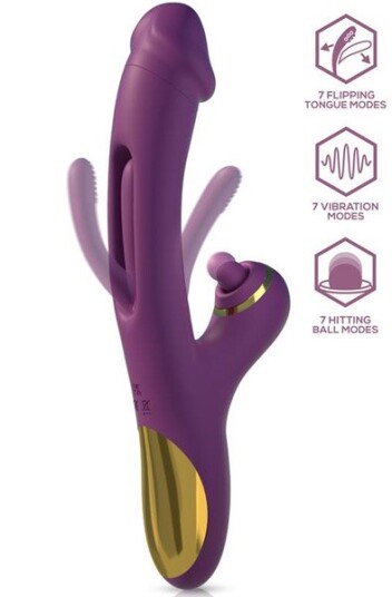 Siter Vibe With Hitting Ball & Flipping Tongue