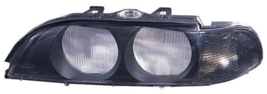 Depo Lykteglass fram venstre,
svart blink 47#444 1119LEDL