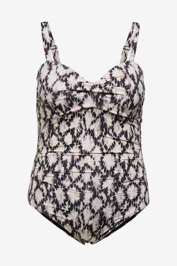 Only Carmakoma - Badedrakt carElly Swimsuit - Brun
