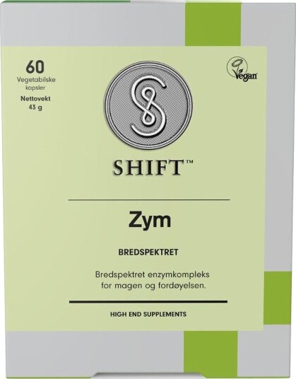 SHIFT™ Zym Bredspektret 60 stk.