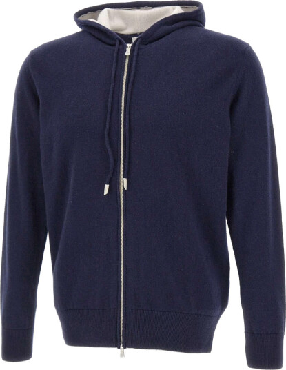 Eleventy Herre Strikkevarer Blå 2XL,