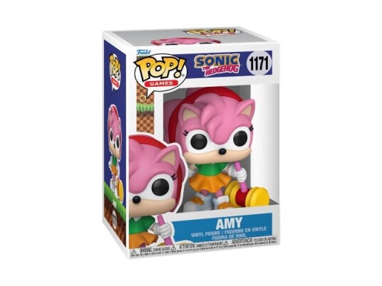 Funko Pop! Sonic Amy Rose w/CH Figur