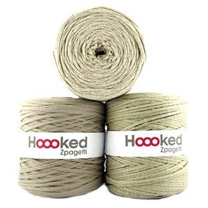 Hoooked Zpagetti Stoffgarn Unicolor 17 Beige Nyanser 1 stk. Hoooked Zpagetti Stoffgarn Unicolor 17 Beige Nyanser 1 stk.