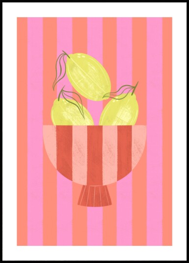 Bowl Of Lemons Plakat / 70x100