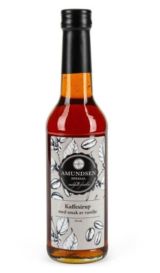 Amundsen Spesial Kaffesirup m/vanilje 350 ml Amundsen Spesial Kaffesirup m/vanilje 350 ml