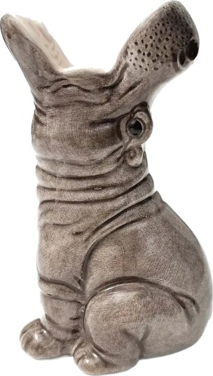 Donkey Vase Hungry Hippos Small Grey H14CM Donkey Vase Hungry Hippos Small Grey H14CM