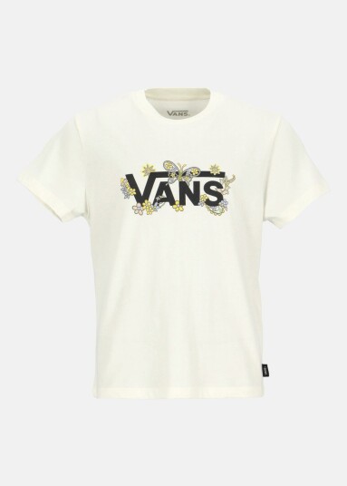 Vans Trippy Floral Crew Marshmallow Xl T-Shirts