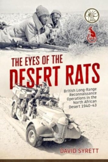 The Eyes of the Desert Rats  British LongRange Reconnaissance Operations in the North African Desert 194043