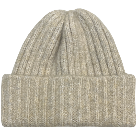 Lyra Beanie cream One Size Chunky alpaca rib beanie Lyra Beanie cream One Size Chunky alpaca rib beanie