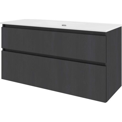 Sanibell Proline møbelpakke 121x46 cm sort eik Sanibell Proline møbelpakke 121x46 cm sort eik