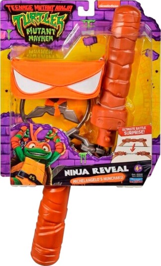 Teenage Mutant Ninja Turtles Mutant Mayhem Kostyme 3 År+ Michelangelo