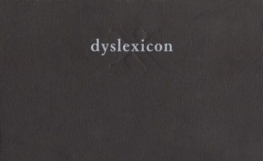 Dyslexicon Av Stephen Cain Dyslexicon Av Stephen Cain