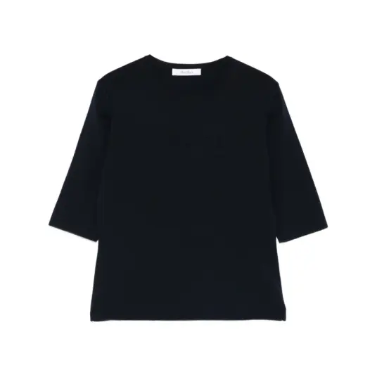 Max Mara Dame Strikkevarer Blå L, Max Mara Dame Strikkevarer Blå L,