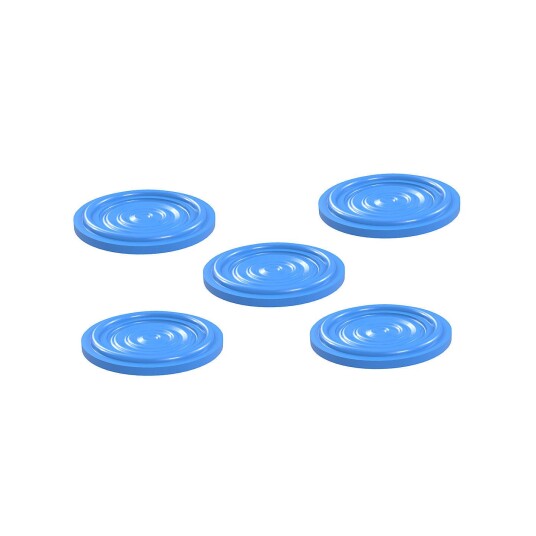TC Pakning, 34mm, Membran, 5-pack For trykkmålere - Brewtools