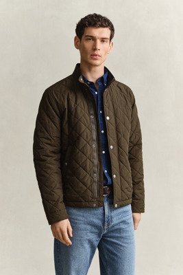 Gant Quilted Jacket Brown M