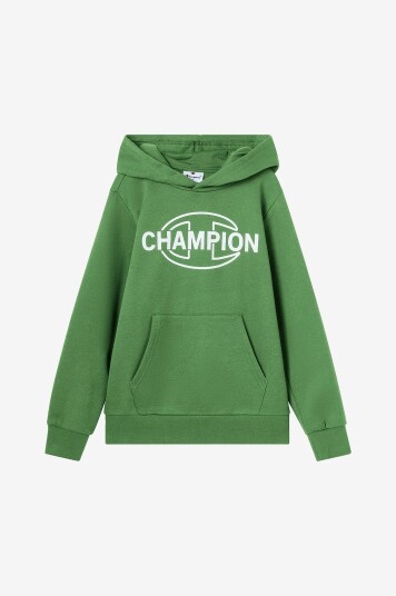 Champion Hettegenser Hooded Sweatshirt Grønn Champion Hettegenser Hooded Sweatshirt Grønn
