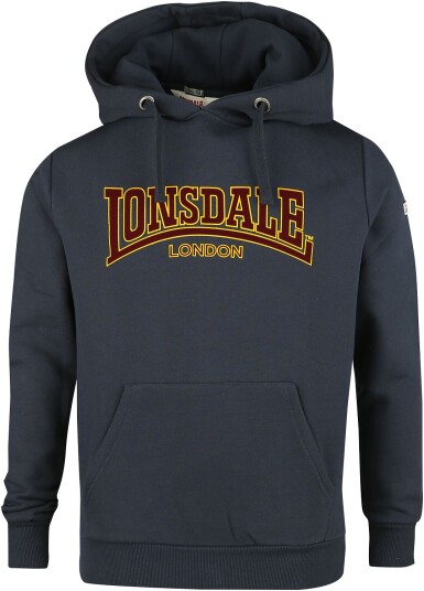Lonsdale London Hettegenser LL002 Hooded Classic S til XXL Herrer blå