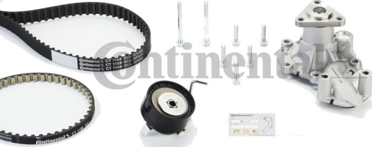 Registerreimsett med vannpumpe CONTITECH CT1189WP2PRO Registerreimsett med vannpumpe CONTITECH CT1189WP2PRO