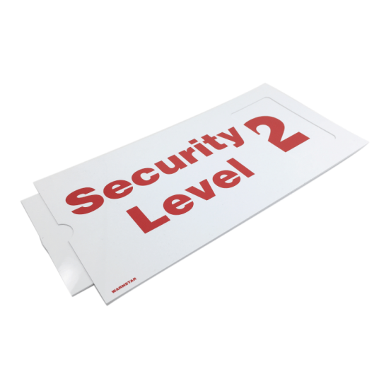 Sign IMO Security level - changeable