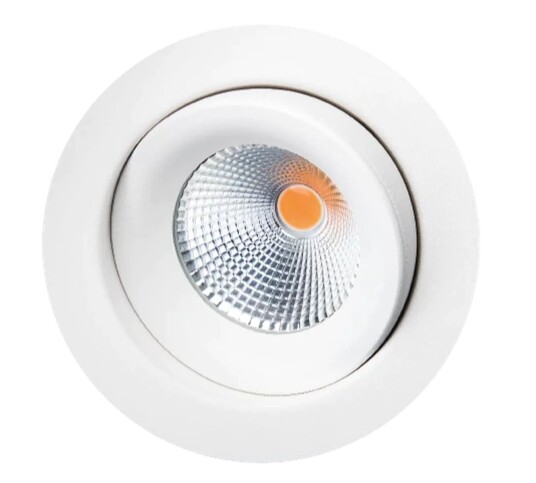 Sg Armaturen As Junistar Eco IsoSafe 6W LED 2700K - Matt hvit