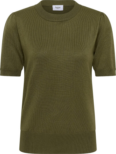 Saint Tropez Milasz Ss Pullover   Green   L
