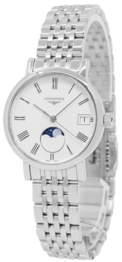 Longines Dameklokke L4.330.4.11.6 Elegant Sølvfarget/Stål Ø30 mm