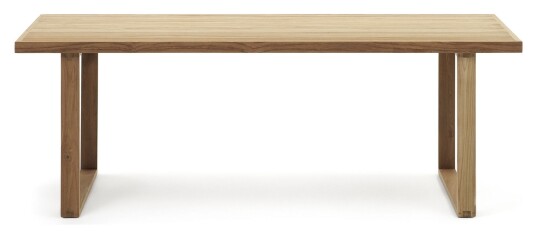 Kave Home Canadell Hagebord, Natur teak, 220x100 Unoliving 1666918-01-0 1731513-01-0