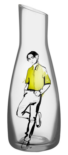 Kosta Boda All about you welcome him karaffel 100 cl gul