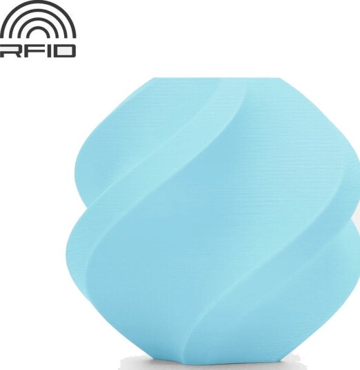 Bambu Lab Bambu Lab PLA Matte Matte Ice Blue 11601 Refill uten spole