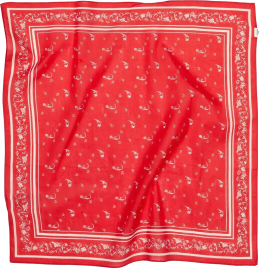 Becksöndergaard Tulipa Cotta Scarf Red ONE SIZE