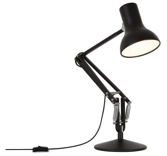 Anglepoise - Type 75 Mini Desk Lamp Jet Black - Skrivebordslamper - Sir Kenneth Grange - Svart