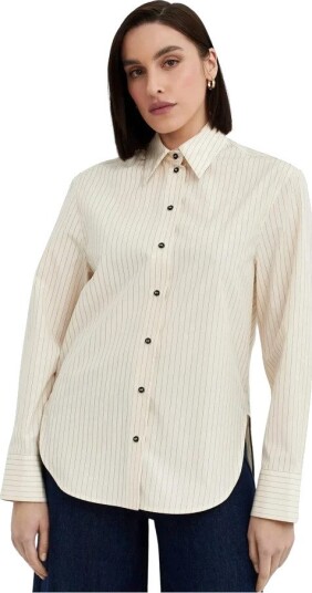 Loulou Studio Dame Bluser & Skjorter Beige L,