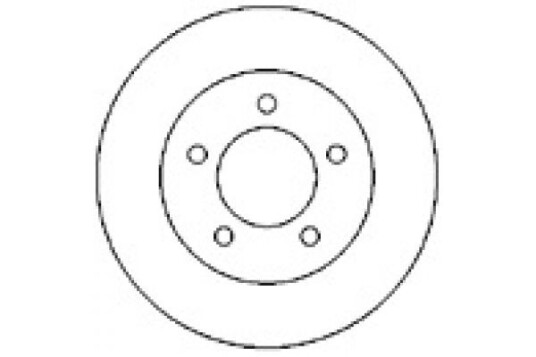 Bremseskive MAPCO 15984