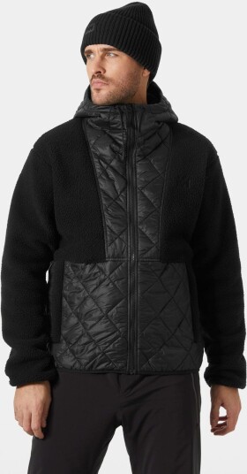 Helly Hansen Stowe Hooded Hybrid Jacket Herre Svart L