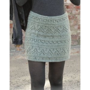  Mint Tulip by DROPS Design - Underdel Strikkeoppskrift str . S - XXXL - Small