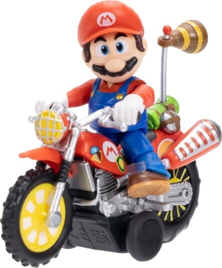 Super Mario Galaxy Motorsykkel – med Figur – Mario Super Mario Galaxy Motorsykkel – med Figur – Mario