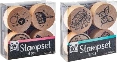 Stempelsett I Tre 4 Deler