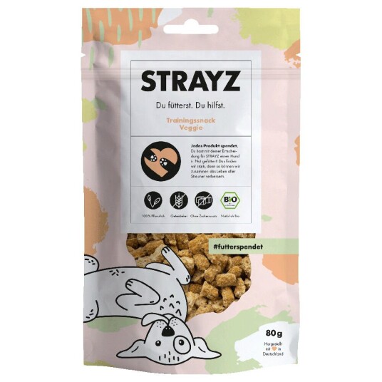 Strayz Bio Veggie Snack 80 G