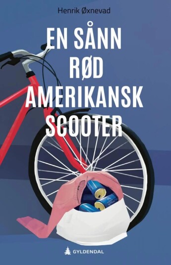 En Sånn Rød Amerikansk Scooter Av Molly Øxnevad