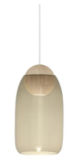 Mater Liuku Taklampe Ball Lindenwood/Smoky Mater Liuku Taklampe Ball Lindenwood/Smoky