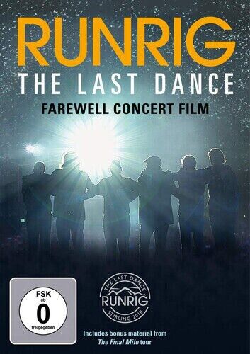 Runrig: The Last Dance Farewell Concert Film DVD 2019 Runrig cert 12 2 Brand New Runrig: The Last Dance Farewell Concert Film DVD 2019 Runrig cert 12 2 Brand New