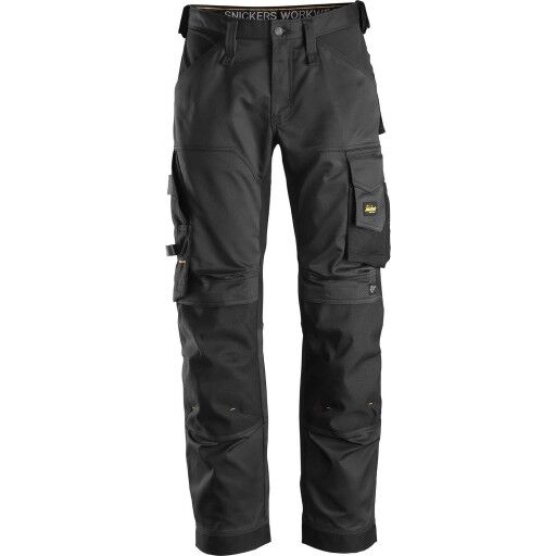 Snickers Workwear 6351 AllroundWork Arbeidsbukse Svart, Klær