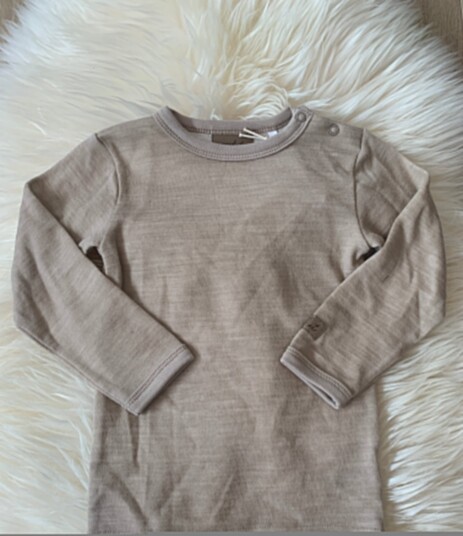 Need It   Trøye i ull/bambus "Digg" Sand